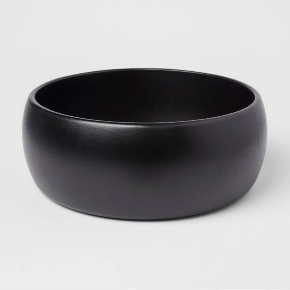 THRESHOLD WOODEN BOWL